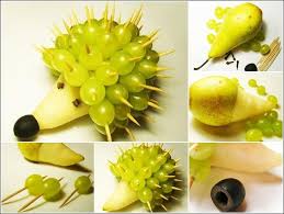 Time To Make This Funny Fruit Hedgehog Stylish Board Lustig Fruchte Obsttiere Gemuse Tiere