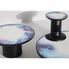 Francis Large Round Mirror Coffee Table Black The Large Francis Mirror Coffee Table Is A New Iteration Of Mirrored Coffee Tables Mirror Table Round Mirrors