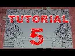 Download Video Tutorial Membuat Dekorasi Kaligrafi Teknik Ngeblak Ngemal 5 Gambar Kaligrafi Cara membuat hiasan dinding berbentuk kipas dari kertas origami adalah : gambar kaligrafi