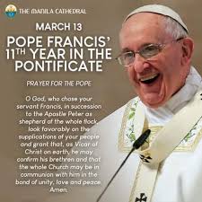 HABEMUS PAPAM! 🙌🏻 Today marks the 11th anniversary of Pope Francis'  papacy! Throughout the years, he has been a beacon of wisdom, guiding not  just the Catholic community but also the hearts