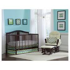 Graco Solano 4 In 1 Convertible Crib With Bonus Mattress Espresso Brown Convertible Crib Sets Baby Nursery Furniture Sets Baby Furniture Sets