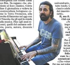 Una canzone che parla di uguaglianza e pace per alessio. Omar Pedrini A Bologna Sono Rinato Pressreader