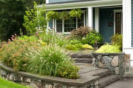 Landscape architecture is one of the major specializations in the architectural field. Front Entrance Landscape Design Traditional Landscape Boston By Terrascapes Landscape Design Houzz