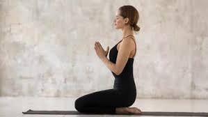 Calming anxious body with yoga