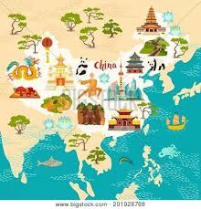 Select one image and write at least three observations to support each decoding category. China Map Cartoon Images Illustrations Vectors Free Bigstock