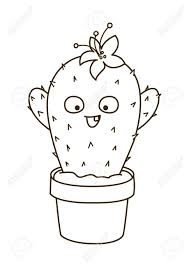 Cactus at desert sunset coloring pages to color, print and download simply do online coloring for cactus at desert sunset coloring pages directly from your gadget, support for set of cactus plant in kawaii doodle. Coloring Page Cactus And Succulent Printable Adult Coloring Pages Page Stunning Cute Picture Inspirations