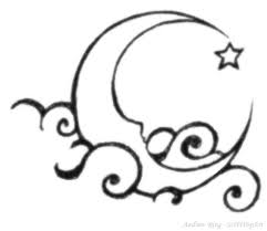 Moon And Clouds Sketch By Scifipopart On Deviantart Moon Drawing Moon Tattoo Cresent Moon Tattoo