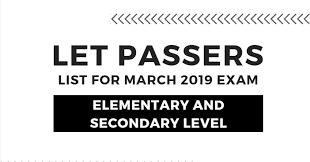 Maybe you would like to learn more about one of these? Let Passers March 2019 Secondary G H Prc Board Online