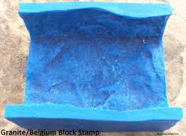 Experience is necessary to use this or any. Concrete Stamps Forms Mats Concrete Cement Plaster Landscape Curbing Castle Stone Texture Imprint Roller Light Equipment Tools