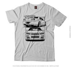 Camiseta R34 Branca - Masculino, Camiseta- na Loja ROTA 34 SHOP LTDA