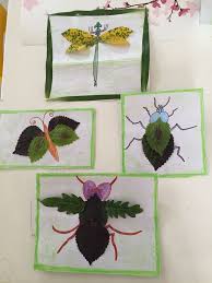 Fall Nature Craft Insect Crafts Nature Crafts Leaf Crafts