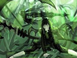 Pin By Bakemono Krotal On My Corner Black Rock Shooter Black Rock Black Rock Shooters