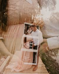 Double exposure maternity photo!