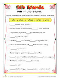Free interactive exercises to practice online or download as pdf to print. 20 Question Words Worksheets For Grade 2