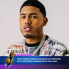 El cantante puertorriqueño Myke Towers anunció que donará 150.000 dólares  de sus próximos dos conciertos a los damnificados en Puerto Rico por el  huracán Fiona, que ha causado gran devastación en la