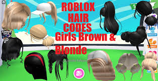 By default, you have a standard look that looks boring. Roblox Hair Codes Under 100 Robux 20 Hairstyles Black Blonde Girls