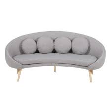 Canape 3 Places En Tissu Gris Clair Chine Sofa Stoff Sofa 3 Sitzer Sofa