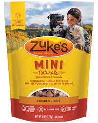Mini Naturals Chicken Recipe Zuke S Natural Dog Treats Chews