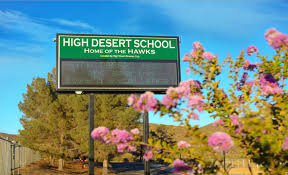High desert snakes include the king snake, gopher snake, and rattlesnakes, among others. High Desert School High Desert School