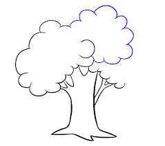 I'm always impressed by artists who let their brushes do the work for them, and ann is definitely one of those. How To Draw A Cartoon Tree Easy Step By Step Drawing Guides
