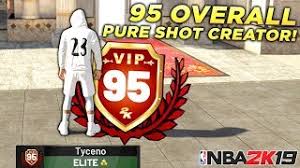 Nba 2k19 Best Pure Shot Creator Build Height And Wingspan