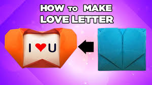 If you're particularly in touch with your feelings and a great writer, then love letters may come easily to you. How To Make Love Letter Heart Box Easy Origami Youtube