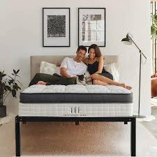 Shop items you love at overstock, with free shipping on everything* and easy returns. Metal Platform King Bed Frame 18 Inch Tall No Box Spring Needed With Storage Heavy Duty Bedframe Size Beds Frames Bases Home Kitchen Rayvoltbike Com