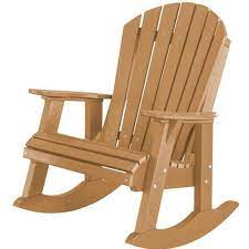 Heritage High Fan Back Rocker Rocking Chair Outdoor Rocking Chairs Porch Rocker