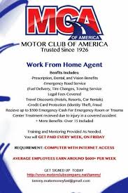 Motor Club Of America Benefits Credit Card Protection Working From Home Legit Online Jobs