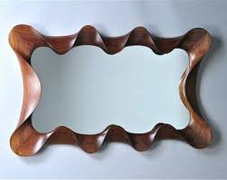 Modern End Table Sugar Maple Taffy Table A Custom End Table Modern Mirror Wall Mirror Wall Mirror