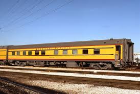 Original Slide Mp Up 11 Business Car Eagle Union Pacific Railroad Car Exterior Car