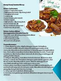 Sosej Sambal Kicap Food Sambal Beef