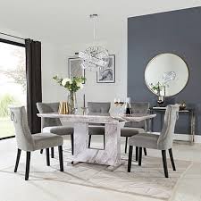 Kitchen & dining room furniture. Grey Dining Sets Dining Tables Chairs Furniture And Choice