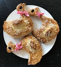 Sant Martins Ganse Hefeteig Essen Hefeteig Teig
