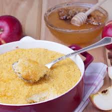 Clafoutis Aux Pommes A La Semoule De Ble Recette Clafoutis Pomme Recette Entremet Clafoutis Aux Pommes