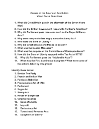 To this day, he is studied in classes all over the world and is an example to people wanting to become future generals. Causes Of American Revolution Video Questions