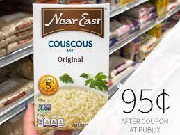 Our original plain couscous is a great way to add a special touch to your meal. Near East Products Only 95 Per Box At Publix