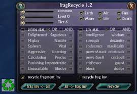 Time limits and t&cs apply. Fragrecycle Bags Bank Inventory Rift Addons