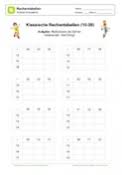 1x1 tabelle zum ausdrucken ~ multiplikations tabelle großes einmaleins leere vorlage leere einmaleins tabelle für das große 1x1 bis 400 klasse an der grundschule zum einfachen herunterladen und ausdrucken als pdf schüler der grundschule können selbst die einmaleins zahlen eintragen die. Arbeitsblatt Grosses Einmaleins Tabelle Zum Ausfullen