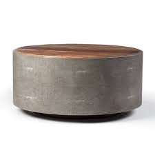 Luxury Drum Coffee Tables Perigold