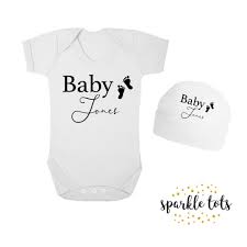 With personalised keepsakes for babies, you can cherish the moments from when they were small long after they have grown up. Baby Shower Gifts Personalised Baby Grow Baby Gift Baby Etsy In 2021 Personalised Baby Grows Baby Grows Personalized Baby Gifts