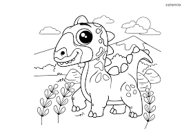 Kostenlose ausmalbilder dino dinosaurier zum ausmalen malvorlage dinosaurier ausmalbilder. Ausmalbilder Dinosaurier Kostenlos Malvorlage Dinosaurier