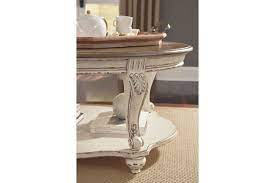 Realyn Coffee Table Ashley Furniture Homestore In 2021 Coffee Table White Coffee Table Oval Coffee Tables