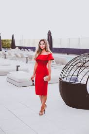 Ootd Date Night In A Red Off The Shoulder Dress Red Off Shoulder Dress Dresses Shoulder Dress