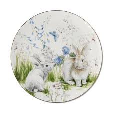 The whole thing was inconsistent and confusing. Floral Meadow Dinner Plates Bunny Williams Sonoma