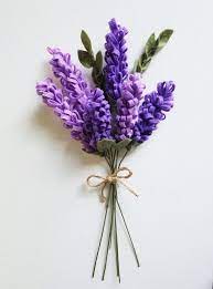 Lavender Bouquet Bluebonnets Felt Flower By Threadandheart Felt Flower Bouquet Felt Flowers Diy Felt Bouquet