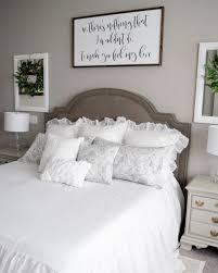 Pin By Barbie Bookin On Bedroom Master Bedrooms Decor Above Bed Decor Calming Bedroom