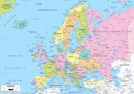 The atlantic ocean is on its west navigate portugal map, portugal country map, satellite images of portugal, portugal largest cities map, political map of portugal, driving directions and traffic maps. Detailed Clear Large Political Map Of Europe Ezilon Maps