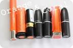 Those Pore Girls: Orange Lipstick Collection