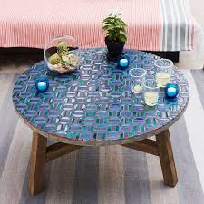Barryrust has uploaded 30 photos to flickr. Mosaic Tiled Coffee Table Indigo West Elm